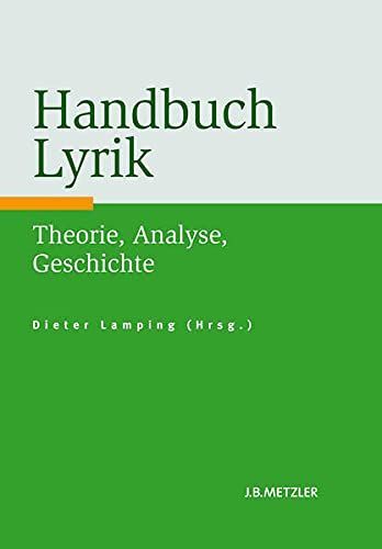 Handbuch Lyrik