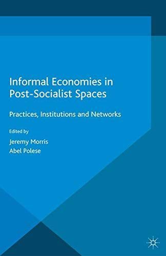 Informal Economies in Post-Socialist Spaces