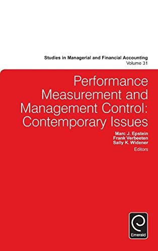 Performance Measurement and Management Control