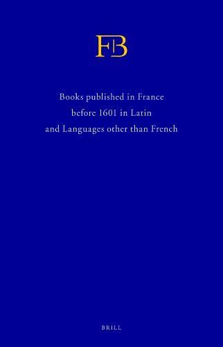 French Books III & IV