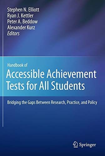 Handbook of Accessible Achievement Tests for All Students