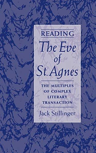 Reading The Eve of St.Agnes