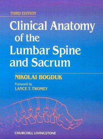 Clinical Anatomy of the Lumbar Spine and Sacrum