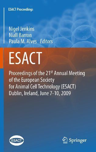 Proceedings of the 21st Annual Meeting of the European Society for Animal Cell Technology (ESACT), Dublin, Ireland, June 7-10, 2009