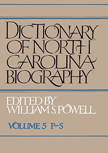 Dictionary of North Carolina Biography