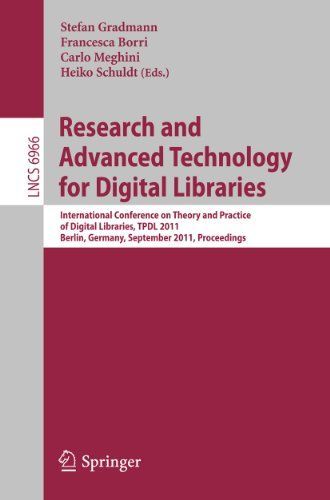 Research and Advanced Technology for Digital Libraries