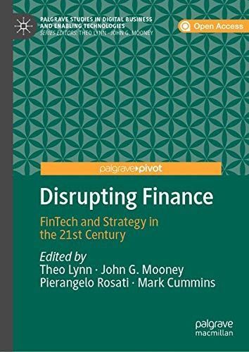 Disrupting Finance