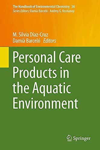 Personal Care Products in the Aquatic Environment