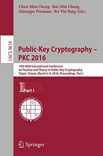 Public-Key Cryptography – PKC 2016