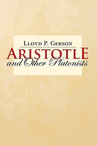 Aristotle and Other Platonists