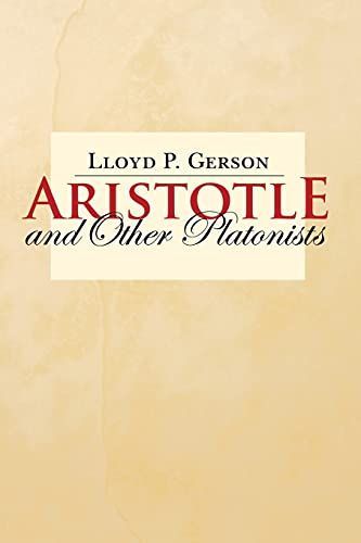 Aristotle and Other Platonists