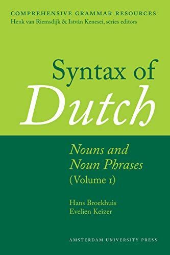 Syntax of Dutch