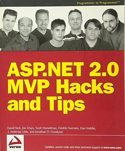 ASP.NET 2.0 MVP Hacks and Tips