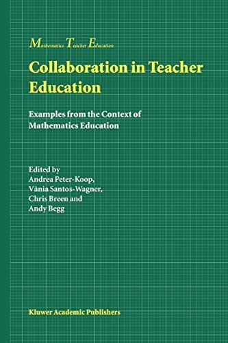 Collaboration in Teacher Education