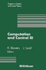 Computation and Control III