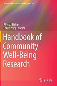 Handbook of Community Well-Being Research