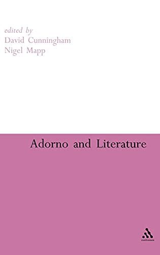 Adorno and Literature