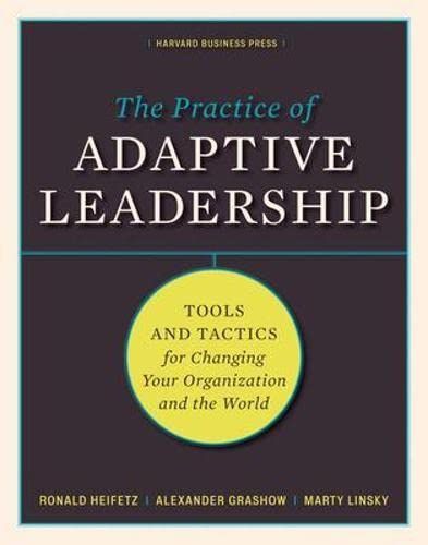 The Practice of Adaptive Leadership