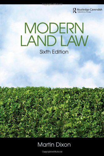 Modern Land Law