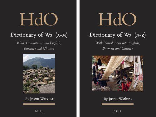 Dictionary of Wa (2 vols)