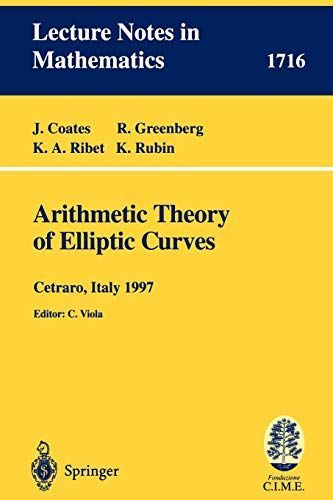 Arithmetic Theory of Elliptic Curves