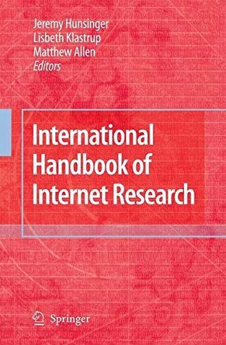 International Handbook of Internet Research