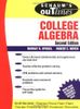Schaum's Outline of College Algebra, 4th Edition