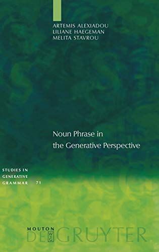 Noun Phrase in the Generative Perspective