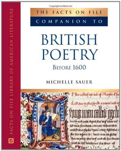The Facts on File Companion to British Poetry Before 1600