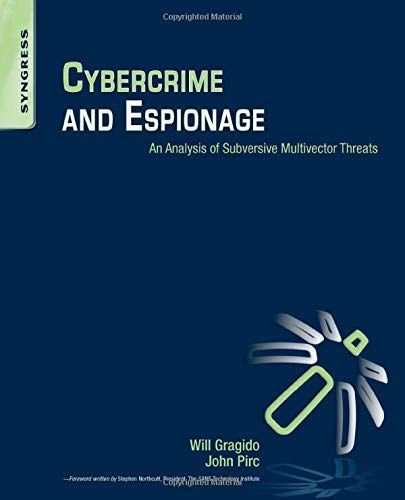 Cybercrime and Espionage