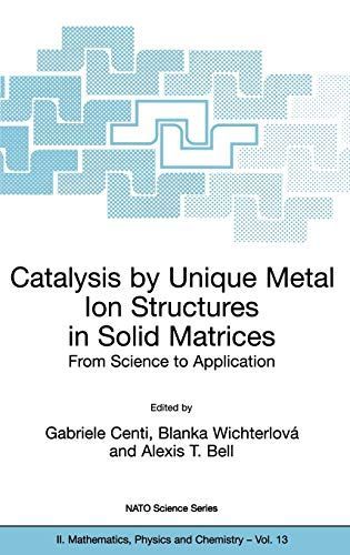 Catalysis by Unique Metal Ion Structures in Solid Matrices