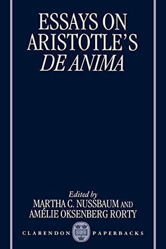 Essays on Aristotle's De Anima