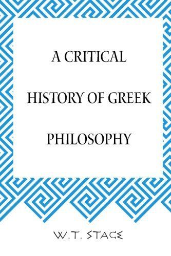 A Critical History of Greek Philosophy