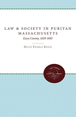 Law and Society in Puritan Massachusetts