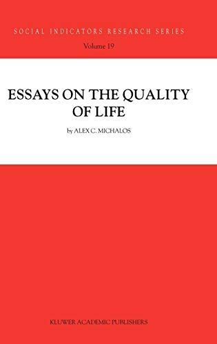 Essays on the Quality of Life