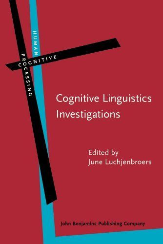 Cognitive Linguistics Investigations