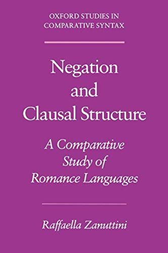 Negation and Clausal Structure