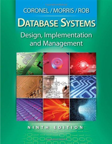 Database Systems: Design, Implementation, & Management