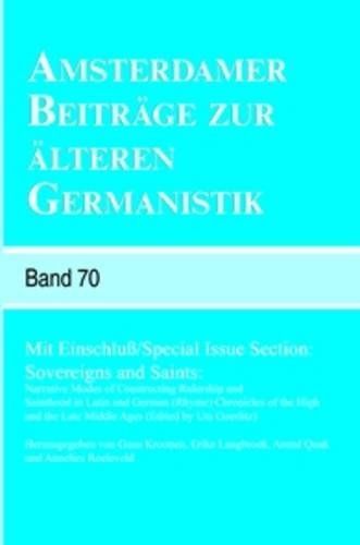 Amsterdamer Beiträge zur älteren Germanistik. Band 70 - 2013