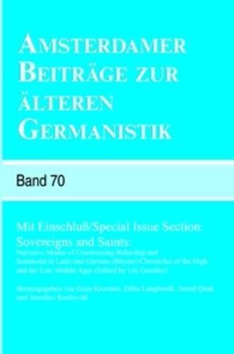 Amsterdamer Beiträge zur älteren Germanistik. Band 70 - 2013