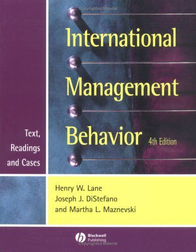 International Management Behavior