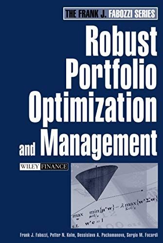 Robust Portfolio Optimization and Management