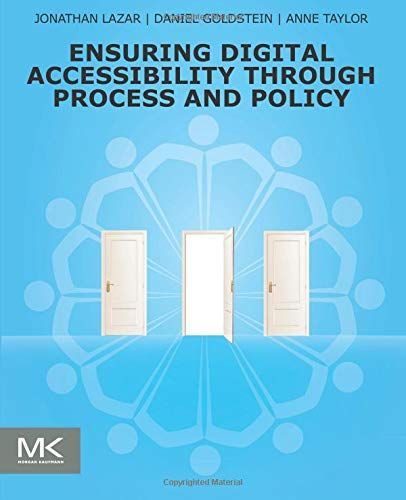 Ensuring Digital Accessibility through Process and Policy