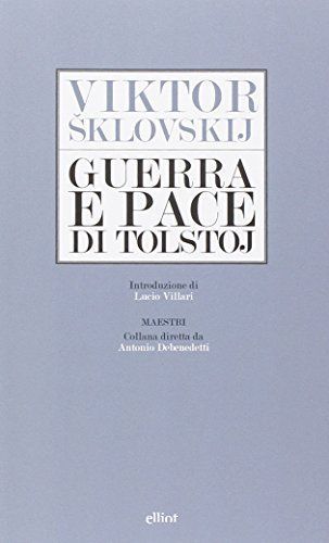 Guerra e pace di Tolstoj