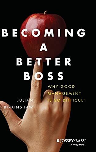 Becoming A Better Boss