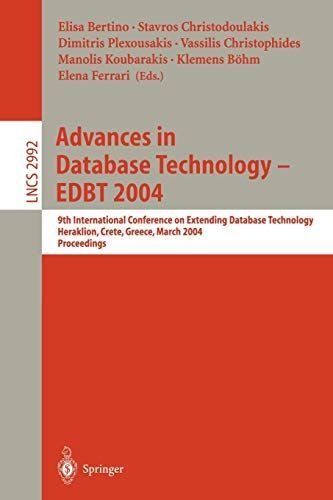 Advances in Database Technology - EDBT 2004