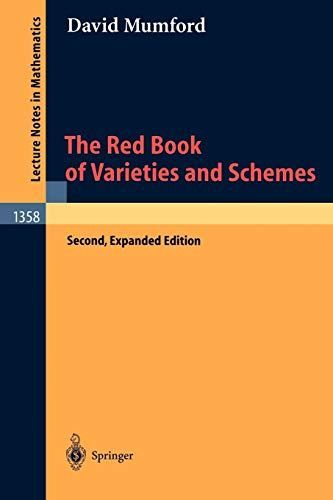 The Red Book of Varieties and Schemes