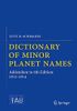 Dictionary of Minor Planet Names