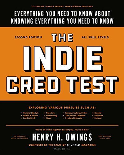 The Indie Cred Test