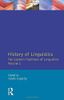 History of Linguistics Volume II